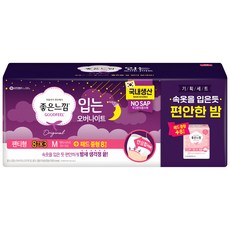 GOODFEEL 衛生棉組合包, 夜用褲型 M號+一般型 24cm, 32片, 1組