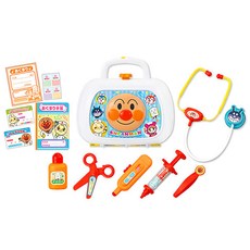 ANP 醫生玩具 角色扮演醫療玩具 內含聽診器、注射器、藥瓶、剪刀等, 1組