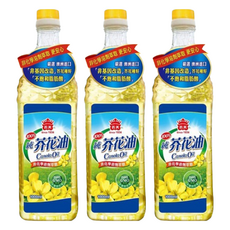 義美 100%純芥花油, 1L, 3桶