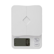 dretec 帕卡特加 日本文件信封電子秤 KS-727WT 白色 1g/2kg, 1個