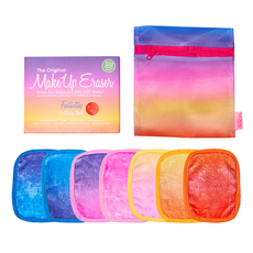 MakeUp Eraser 原創魔法卸妝巾 Festivities 7-Day Set 含迷你加大卸妝巾和防水洗衣收納袋, 7條, 1組