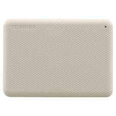 TOSHIBA 東芝 Canvio Advance V10行動硬碟 2.5吋, 2TB, 米白色