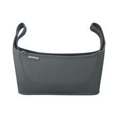 UPPAbaby 美國 吊掛式置物袋 3個隔層1個拉鍊袋 可調式固定帶 輕巧大容量, 黑色, 1個