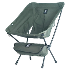 pitz 輕量多掛點月亮椅 57 x 52 x 64cm 1kg, 軍綠色, 1個