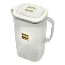 GIMI 吉米 大品味塑膠冷水壺, 白色, 1.8L, 1個