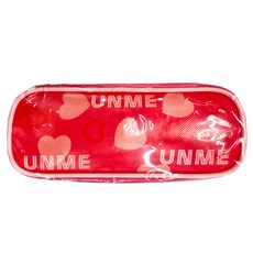 UnMe 夢想家筆袋 內裡優質尼龍 防水防潮防刮, 3905-05 桃紅, 1個