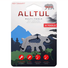 KEY SMART 動物系列4 功能多用途工具 鑰匙收納器零配件 KS824SSBEAR Bear 熊 29g, 1個