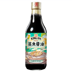KIMLAN 金蘭 蒸魚醬油, 590ml, 1瓶