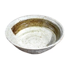 佐和陶瓷 茶梨地刷毛7缽-日本製, 陶瓷碗, 容量840ml, 1個