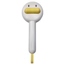 小鴨子針梳 寵物梳毛刷, 白色, 1支