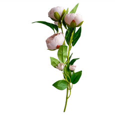 FLORAL M 人造山茶花 擬真花朵 無需照料 輕鬆打造浪漫居家氛圍, 1件, 優雅粉