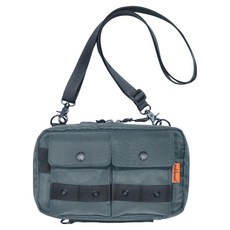 Matchwood Safaris 斜背護照包, 22(寬)x14(高)x4(厚)cm, 22 x 14 x 4cm, 灰色款