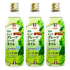 OilliO 葡萄籽油, 法國產葡萄, 零膽固醇, 400g, 3瓶
