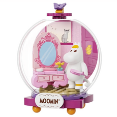 PANTASy 拼奇 Moomin姆明漫遊系列 可兒梳妝台積木 益智玩具, 1盒