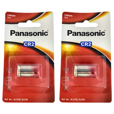 Panasonic 筒型鋰電池 CR2/1B, 1入, 2個