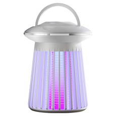 OMG 壁掛臺式兩用電擊式滅蚊燈 白色, 單一商品