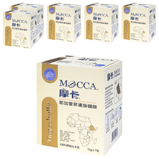 MOCCA 摩卡 耶加雪菲濾掛咖啡, 11g, 7包, 6盒