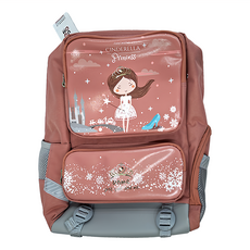 UnMe 仙蒂公主 悠樂輕護脊背包, 39 x 28 x 18cm, 粉色, 1個
