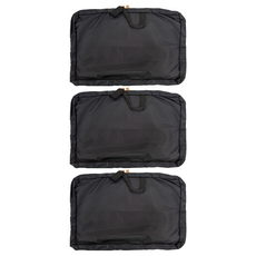 Unicite 襯衫+領帶收納袋, 黑色, 3個