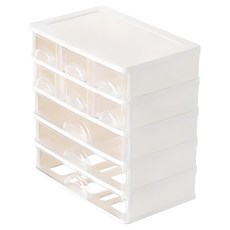 KEYWAY 聯府 彩集綜合五層收納盒 225 x 141 x 260mm 4L, AR-536, 5層