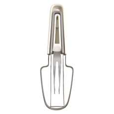 FaSoLa 多用途3合1水果切片器 Set 白色 材質:3cr13不鏽鋼、聚丙烯, 6.8 x 22.5cm, FA-PS-656, 1組