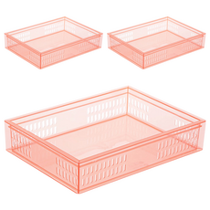 KEYWAY 聯府 總理萬用籃 DT01, 顏色隨機, 3個