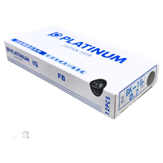 PLATINUM 白金牌 自動原子筆 BK-10, 0.7mm, 12支入, 黑色, 3盒