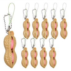 花生捏捏樂, 可愛表情, 紓壓玩具, 10個