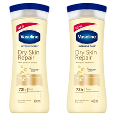 Vaseline 凡士林 潤膚乳液 全效滋潤, 400ml, 2瓶