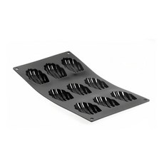 de Buyer 畢耶 『黑軟矽膠模系列』9格瑪德蓮烤模, 1個