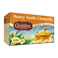 CELESTIAL SEASONINGS 詩尚草本 蜂蜜香草洋甘菊茶，無咖啡因, 2.35g, 20包, 1盒