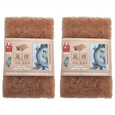 Little Pink Rabbit 粉彩小兔 萬用洗滌菜瓜布 12組, 2個, 1包