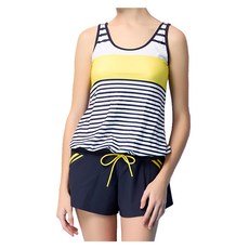 Summer love 夏之戀 大女連身褲2件式泳裝 (附活動式罩杯), 2L, S2470295404