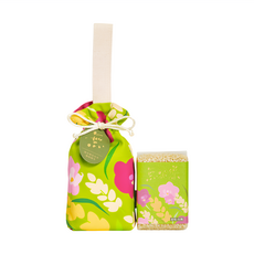 芳榮米廠 花布袋米 鴨稻糙米 台南14號 鴨間稻栽培, 300g, 1包