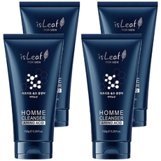 isLeaf 男士激淨潔面乳胺基酸, 150g, 4件