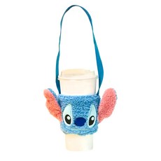 Disney 迪士尼 絨毛飲料杯套 CA717 史迪奇, 1個