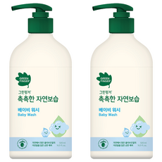 GREEN FINGER 綠手指 Baby Wash 嬰兒沐浴乳 500ml, 2瓶