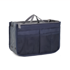 COMET 大容量包中包收納袋 多格層設計 雙拉鍊夾層