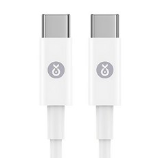 畢亞茲 Type-C快充數據線 K46 20V 5A 100W Max, 1.88m, 白色, 1條