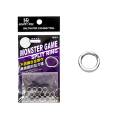HEARTY RISE 哈帝來斯 MONSTER GAME MSR-10 路亞環, 不鏽鋼材質, 5, 1個