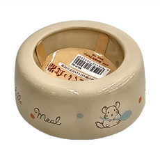 MARUKAN CASA 龍貓防潑陶瓷碗, 寵物適用, MK-MLP-80, 1個