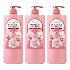 BOUQUET GARNI 絲滑角蛋白護髮素 白麝香 1.5L, 3瓶