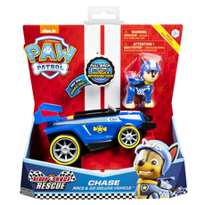 PAW PATROL 汪汪隊立大功 極速賽車救援系列 音效迴力車, 附狗狗玩偶, 阿奇, 1個, 23 x 9.5 x 23cm