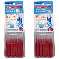 EBiSU 惠百施 I型有蓋牙間刷 SSS 超極細, 20支, 2組