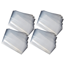 PE塑膠袋2.2kg 食品分裝袋 透明塑膠袋, 20 x 15cm(6 x 8吋) 厚度0.03mm, 1包, 4包