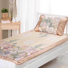 Cotton Field 棉花田傢飾 凡爾賽花園天然涼爽冰絲 印花藤蓆