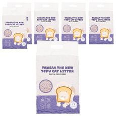 Tamsaa 新版豆腐貓砂 薰衣草香 7L, 6包