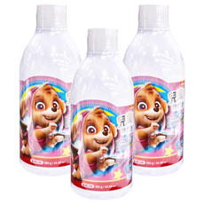 Lab52 齒妍堂 汪汪隊聯名款 兒童防蛀修護漱口水 蘋果口味 含氟量225ppm, 300g, 3瓶