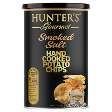 HUNTER'S gourmet 手工洋芋片 煙燻鹽味, 150g, 1罐