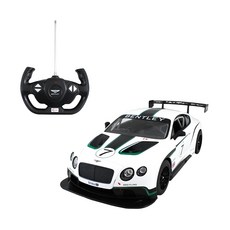 RASTAR 星輝 Bentley Continental GT3 遙控車 1:14, 1個, 白色